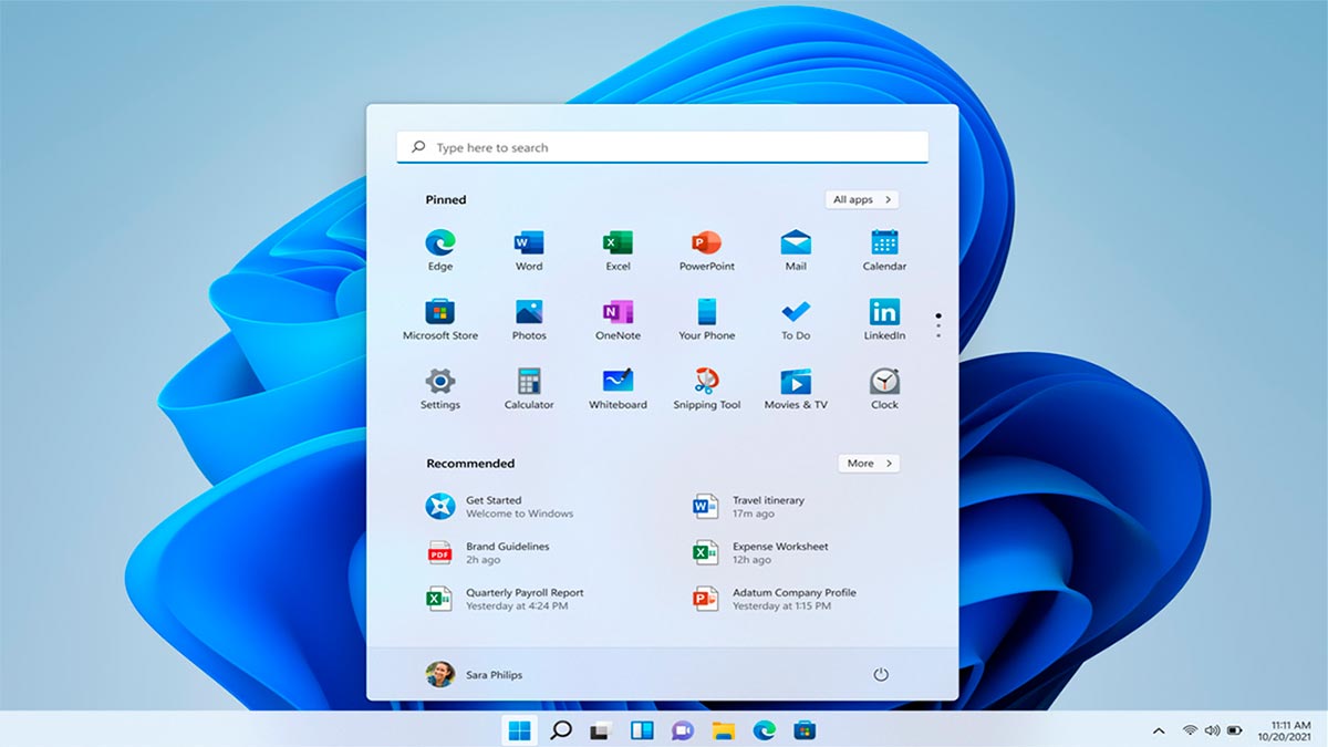Windows 11 Novidades no Lançamento